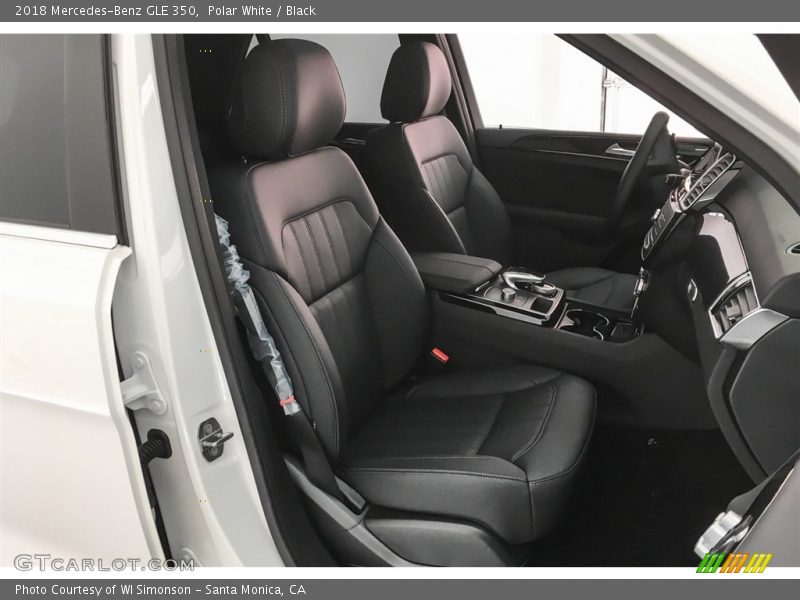 Polar White / Black 2018 Mercedes-Benz GLE 350