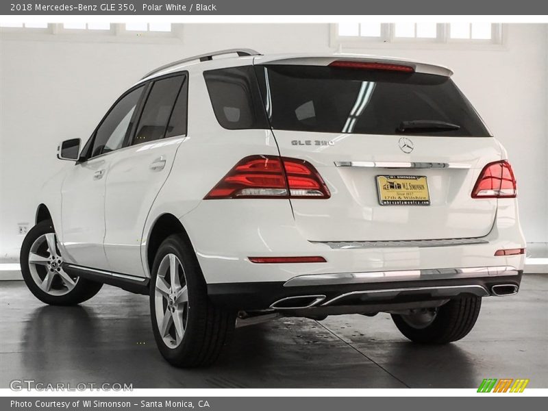 Polar White / Black 2018 Mercedes-Benz GLE 350