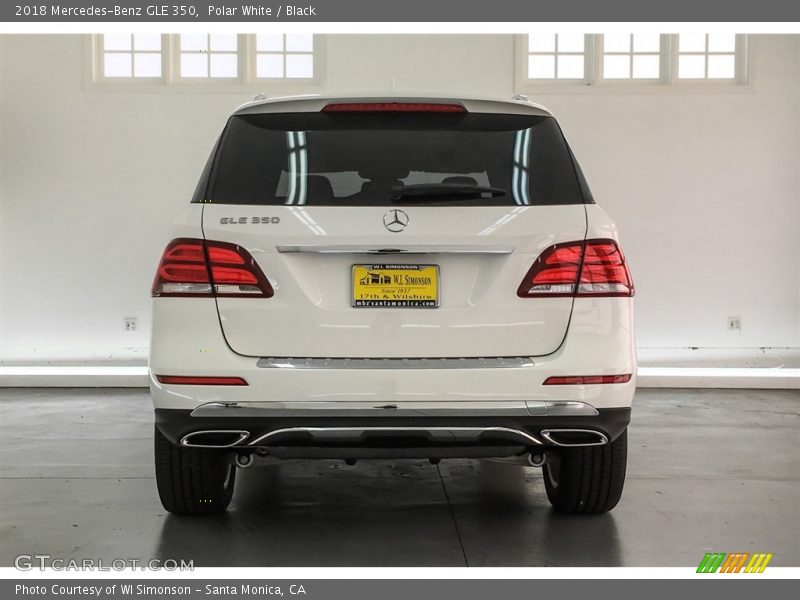 Polar White / Black 2018 Mercedes-Benz GLE 350