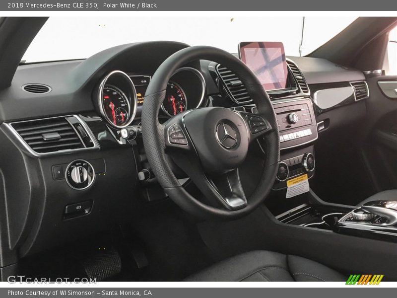 Polar White / Black 2018 Mercedes-Benz GLE 350