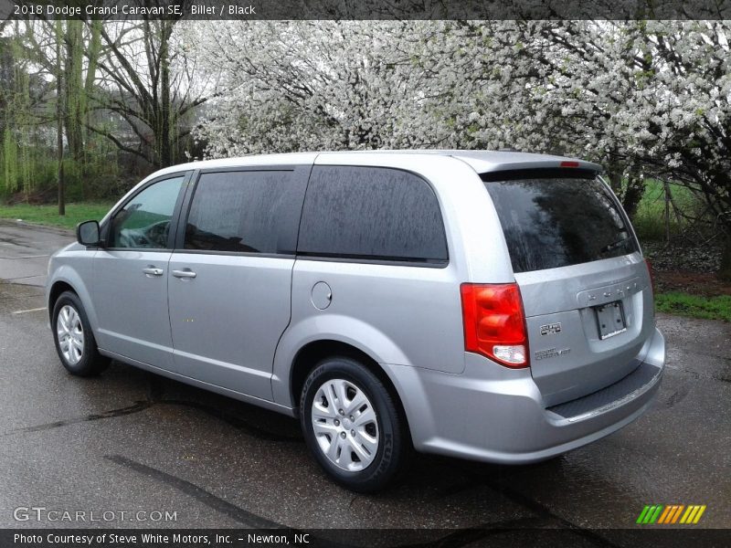 Billet / Black 2018 Dodge Grand Caravan SE