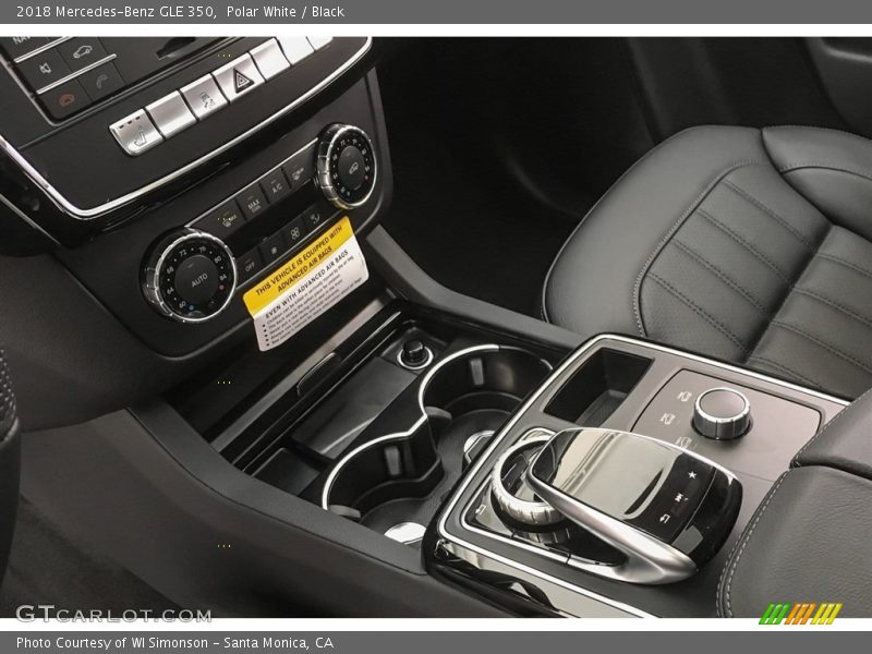 Polar White / Black 2018 Mercedes-Benz GLE 350