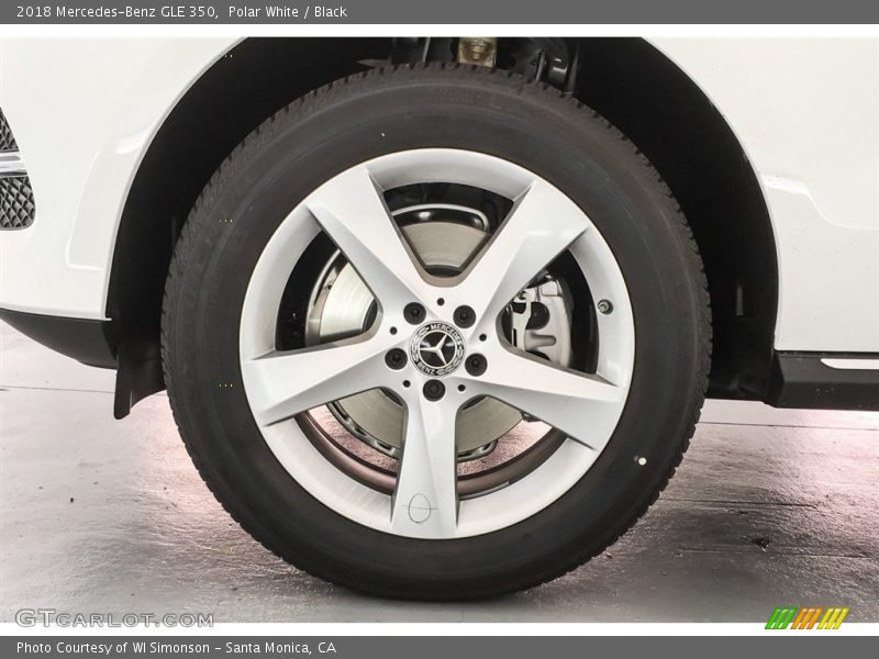 Polar White / Black 2018 Mercedes-Benz GLE 350