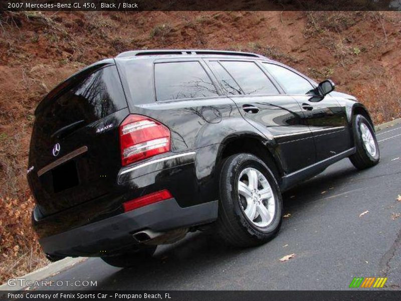Black / Black 2007 Mercedes-Benz GL 450