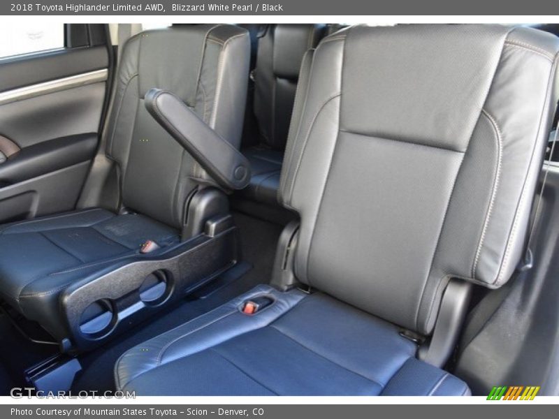 Blizzard White Pearl / Black 2018 Toyota Highlander Limited AWD