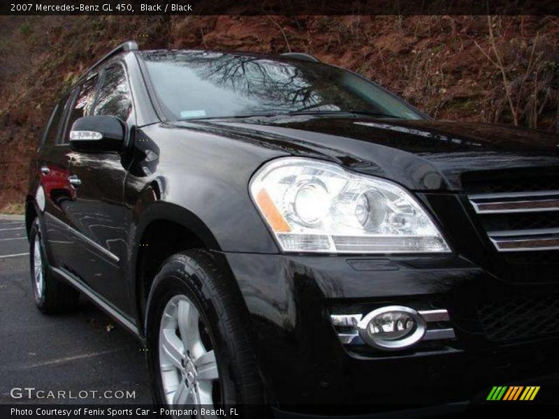Black / Black 2007 Mercedes-Benz GL 450