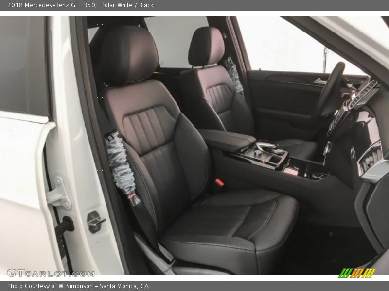 Polar White / Black 2018 Mercedes-Benz GLE 350