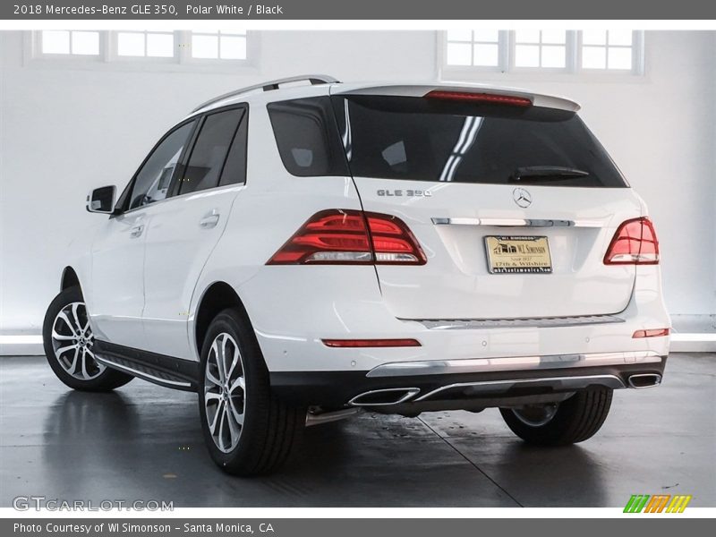 Polar White / Black 2018 Mercedes-Benz GLE 350