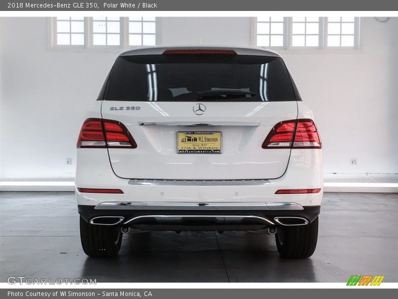 Polar White / Black 2018 Mercedes-Benz GLE 350
