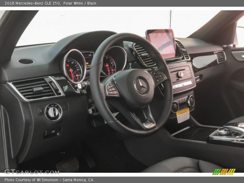 Polar White / Black 2018 Mercedes-Benz GLE 350