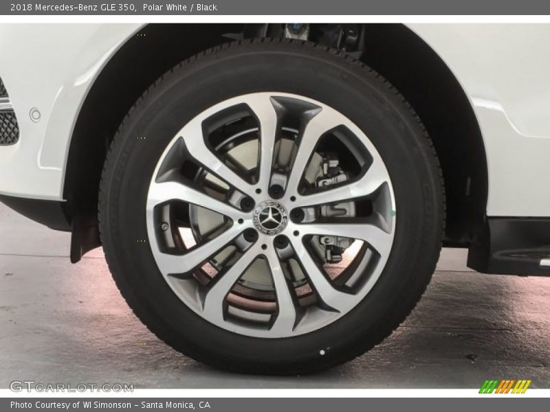 Polar White / Black 2018 Mercedes-Benz GLE 350