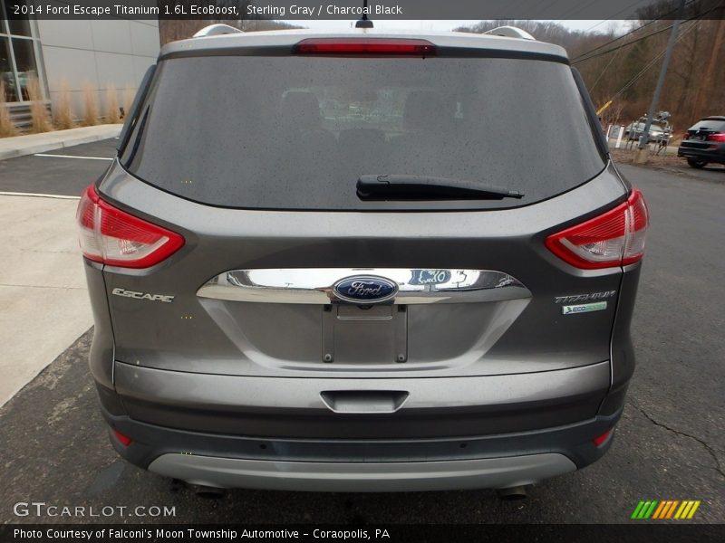 Sterling Gray / Charcoal Black 2014 Ford Escape Titanium 1.6L EcoBoost