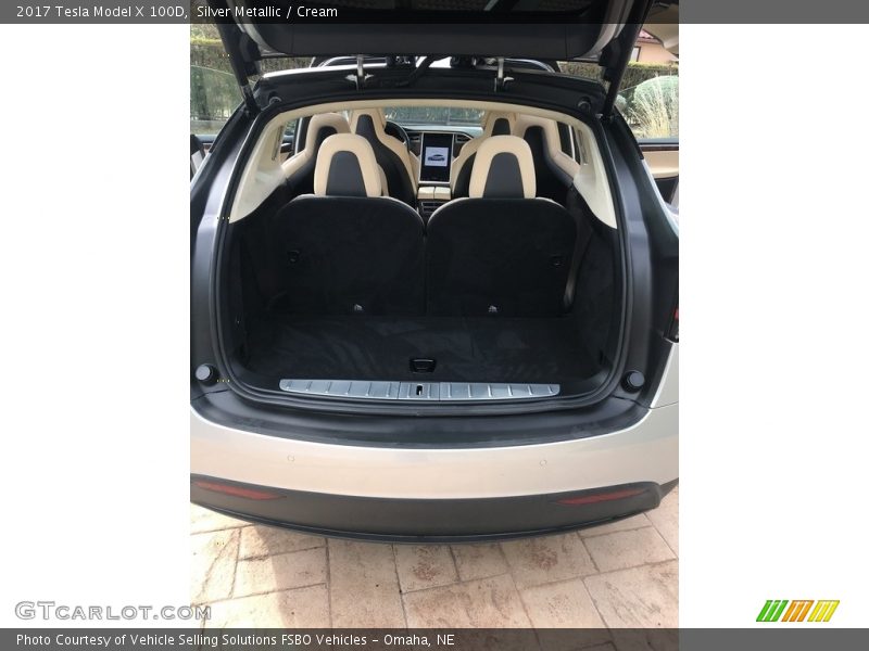  2017 Model X 100D Trunk