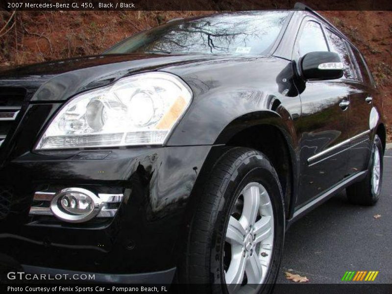 Black / Black 2007 Mercedes-Benz GL 450