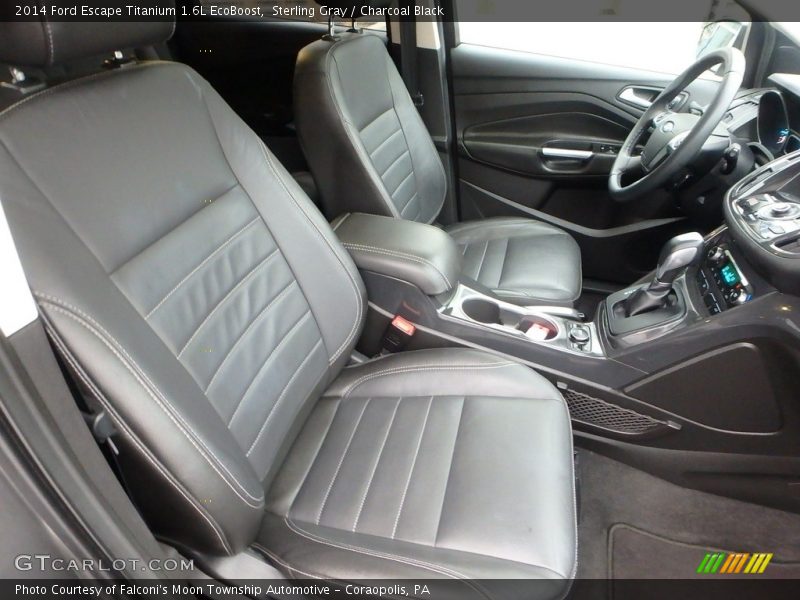 Sterling Gray / Charcoal Black 2014 Ford Escape Titanium 1.6L EcoBoost