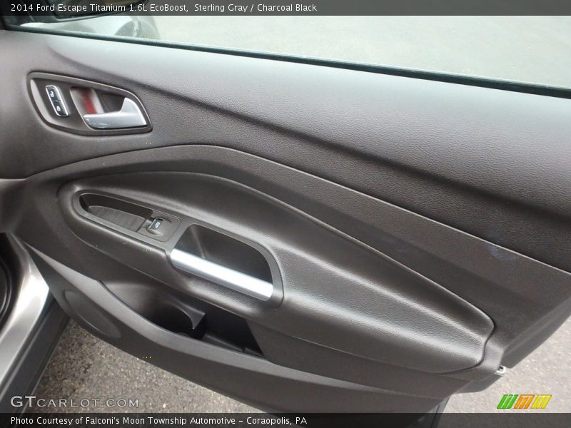 Sterling Gray / Charcoal Black 2014 Ford Escape Titanium 1.6L EcoBoost