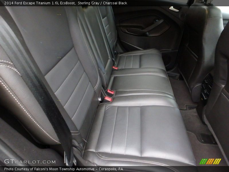 Sterling Gray / Charcoal Black 2014 Ford Escape Titanium 1.6L EcoBoost