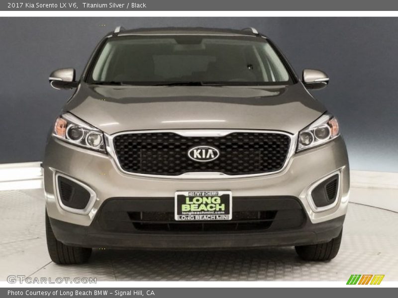 Titanium Silver / Black 2017 Kia Sorento LX V6