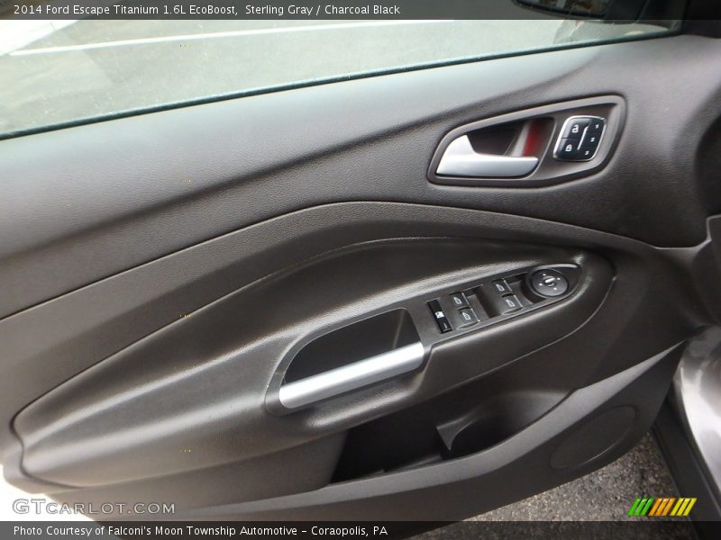 Sterling Gray / Charcoal Black 2014 Ford Escape Titanium 1.6L EcoBoost