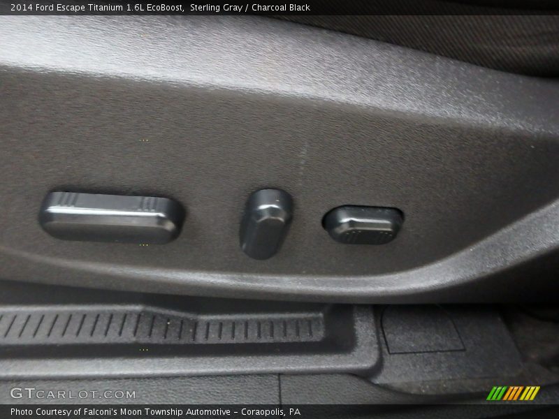Sterling Gray / Charcoal Black 2014 Ford Escape Titanium 1.6L EcoBoost