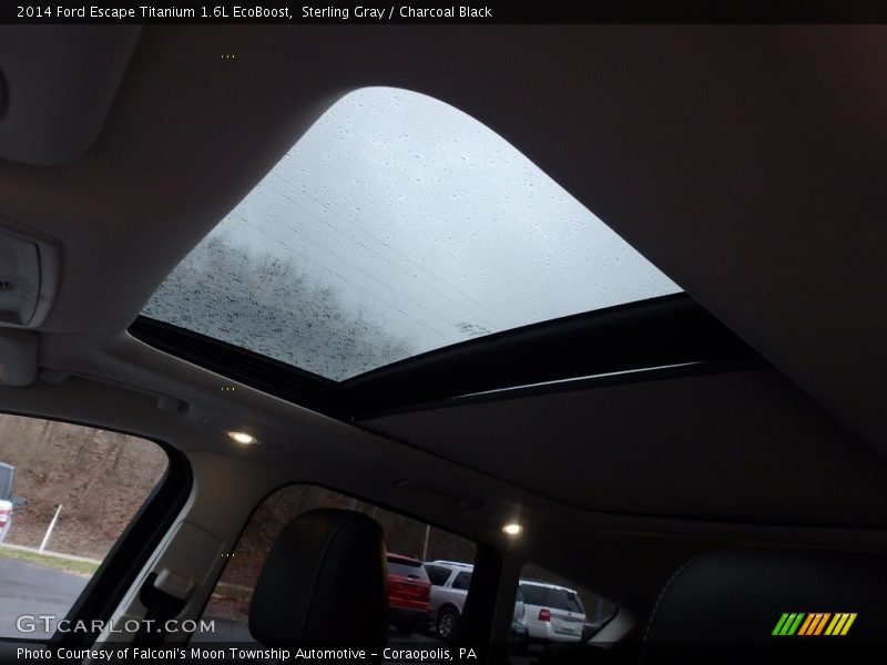 Sterling Gray / Charcoal Black 2014 Ford Escape Titanium 1.6L EcoBoost
