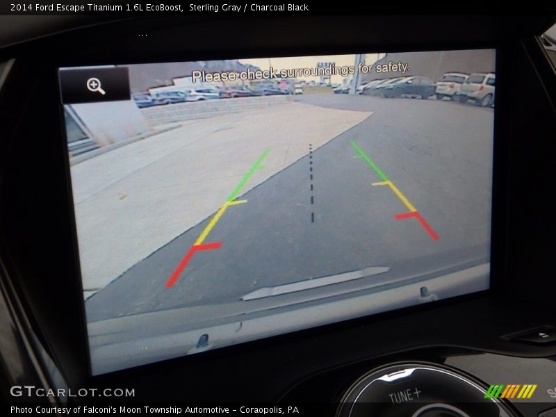 Sterling Gray / Charcoal Black 2014 Ford Escape Titanium 1.6L EcoBoost