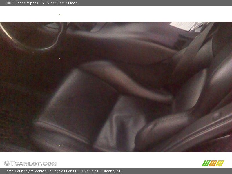 Viper Red / Black 2000 Dodge Viper GTS