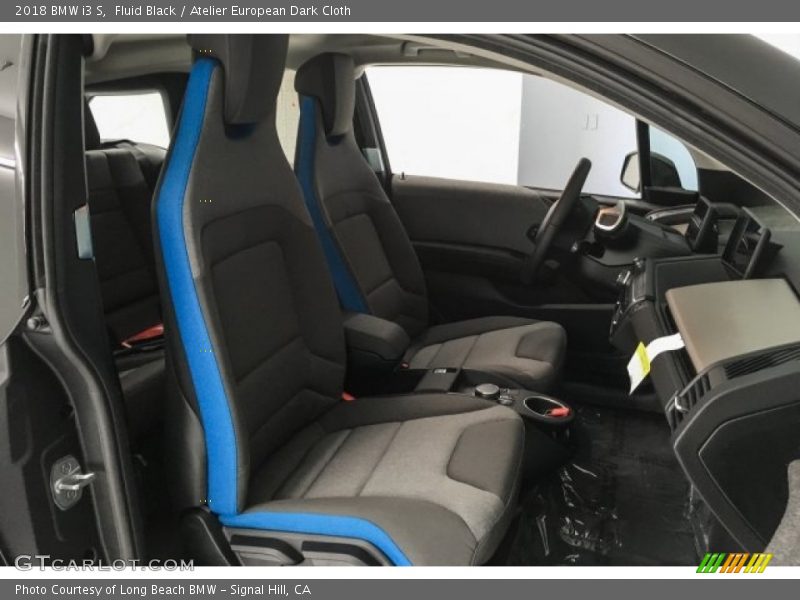 Fluid Black / Atelier European Dark Cloth 2018 BMW i3 S