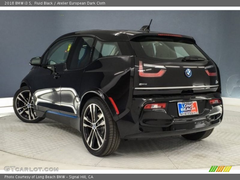 Fluid Black / Atelier European Dark Cloth 2018 BMW i3 S