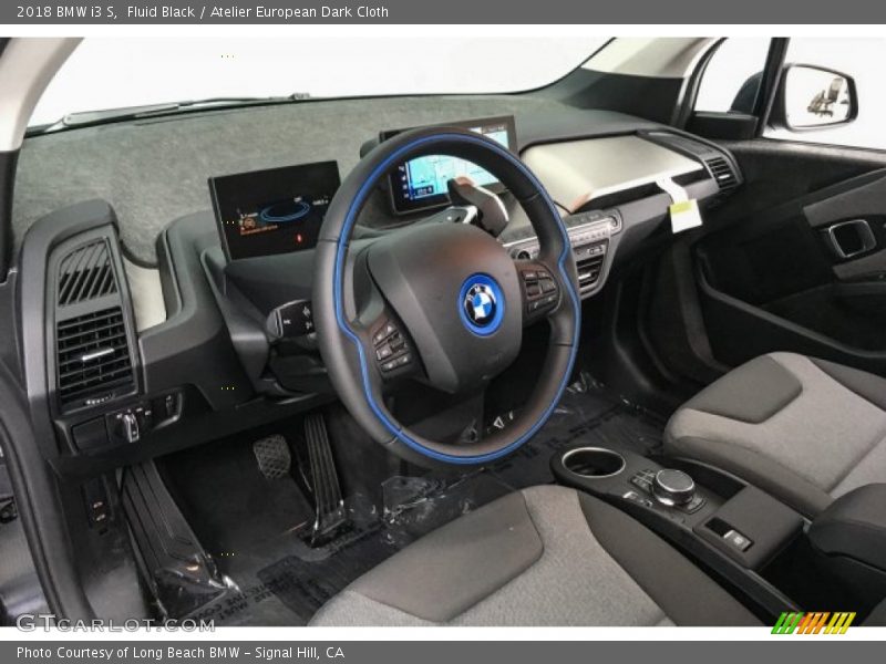 Fluid Black / Atelier European Dark Cloth 2018 BMW i3 S