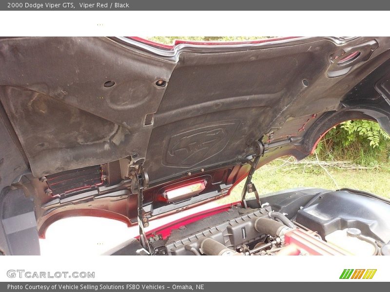Viper Red / Black 2000 Dodge Viper GTS