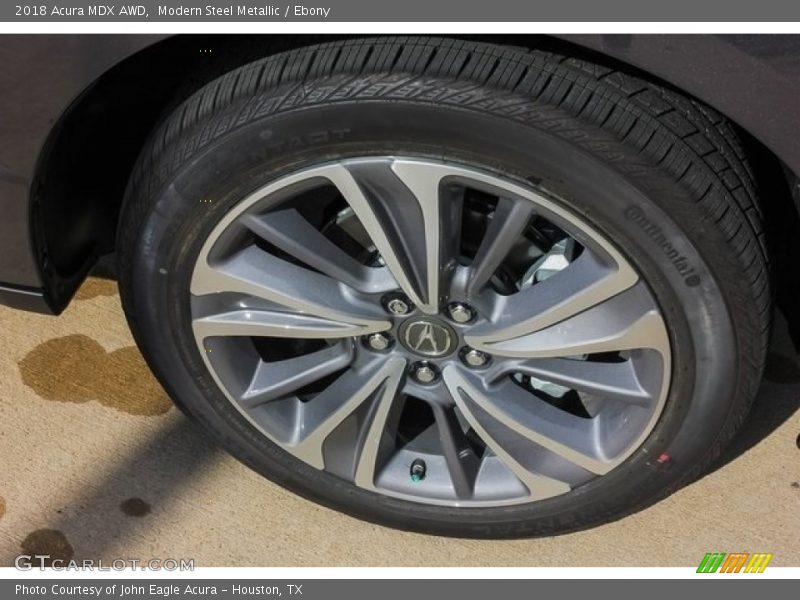 Modern Steel Metallic / Ebony 2018 Acura MDX AWD