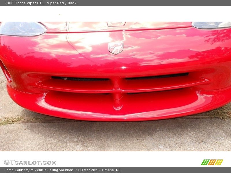 Viper Red / Black 2000 Dodge Viper GTS