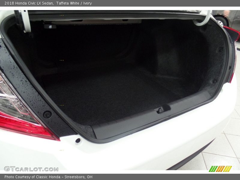 Taffeta White / Ivory 2018 Honda Civic LX Sedan