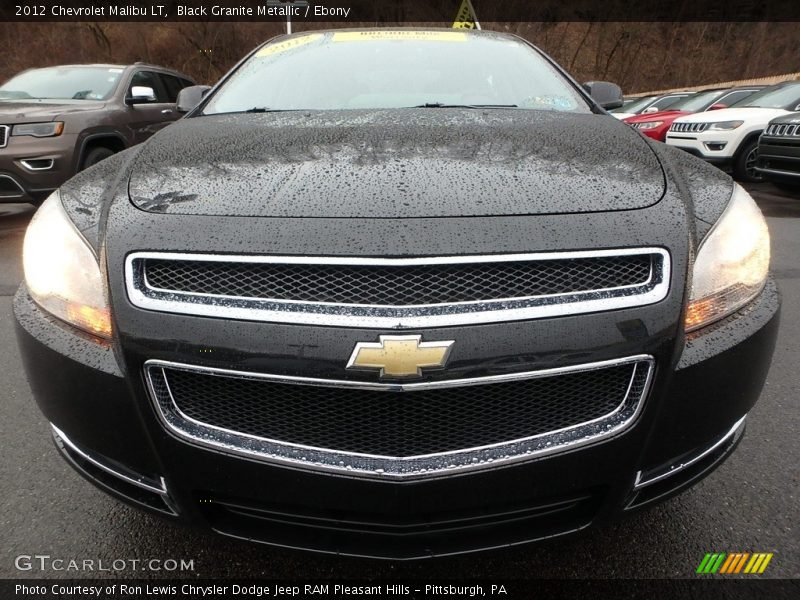 Black Granite Metallic / Ebony 2012 Chevrolet Malibu LT