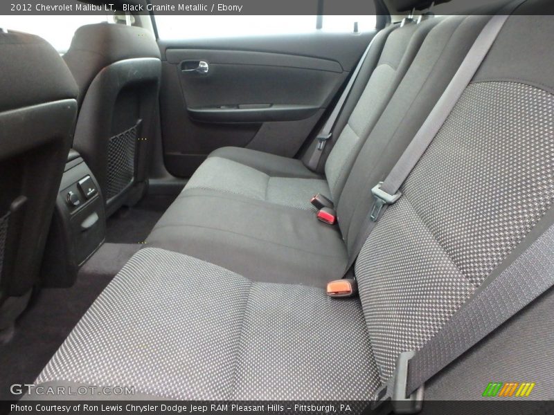 Black Granite Metallic / Ebony 2012 Chevrolet Malibu LT