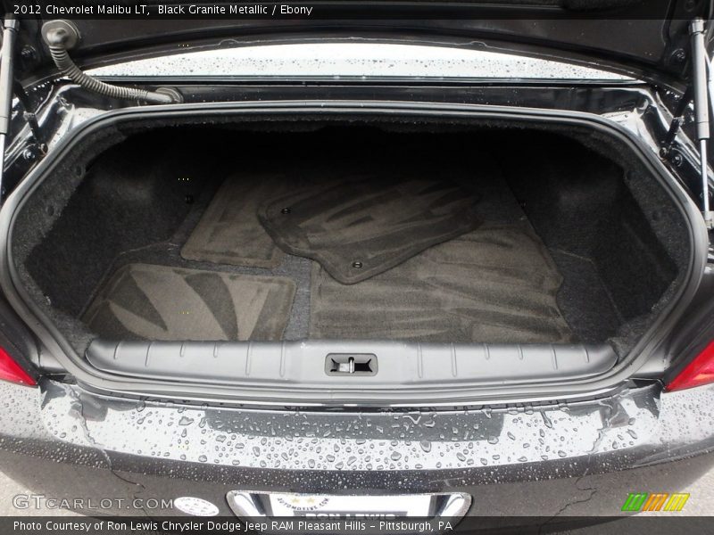 Black Granite Metallic / Ebony 2012 Chevrolet Malibu LT