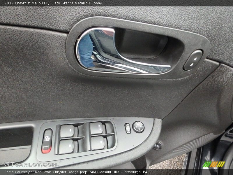 Black Granite Metallic / Ebony 2012 Chevrolet Malibu LT