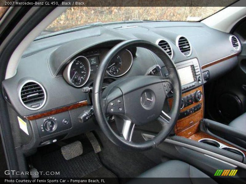 Black / Black 2007 Mercedes-Benz GL 450