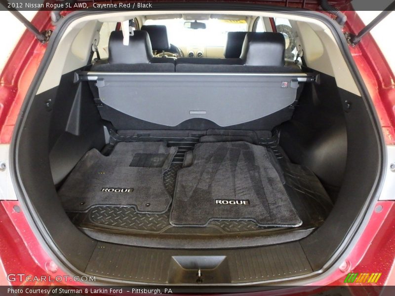 Cayenne Red / Black 2012 Nissan Rogue SL AWD
