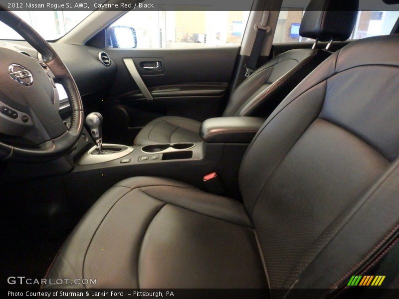 Cayenne Red / Black 2012 Nissan Rogue SL AWD