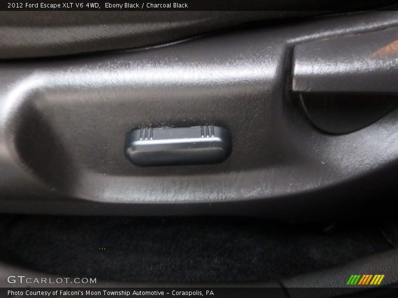 Ebony Black / Charcoal Black 2012 Ford Escape XLT V6 4WD