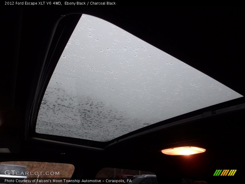 Ebony Black / Charcoal Black 2012 Ford Escape XLT V6 4WD