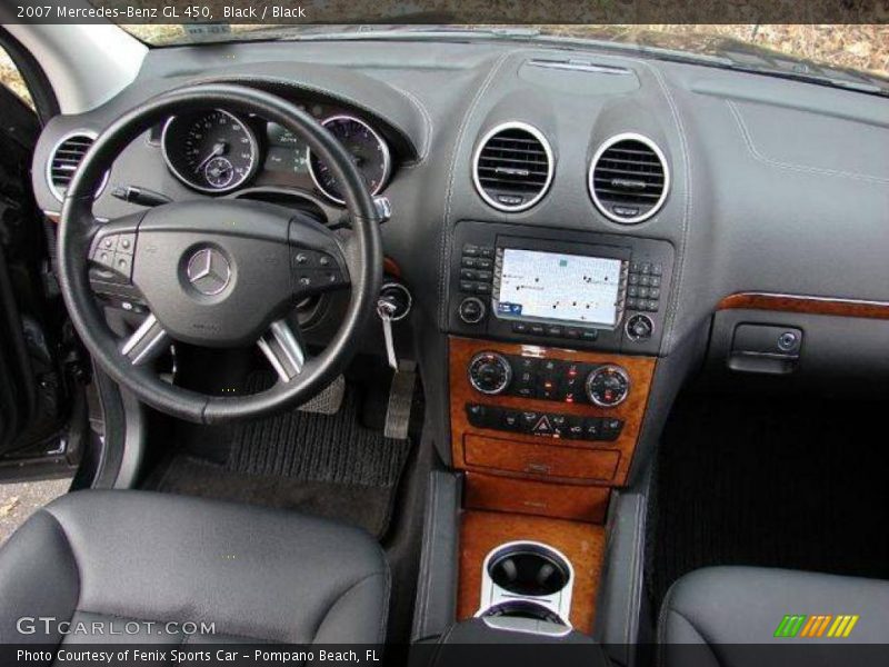 Black / Black 2007 Mercedes-Benz GL 450