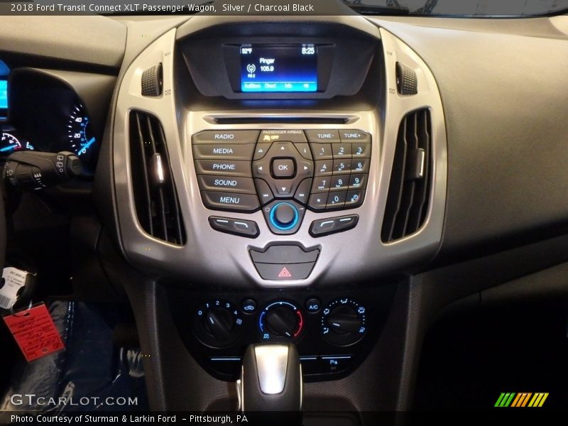 Silver / Charcoal Black 2018 Ford Transit Connect XLT Passenger Wagon