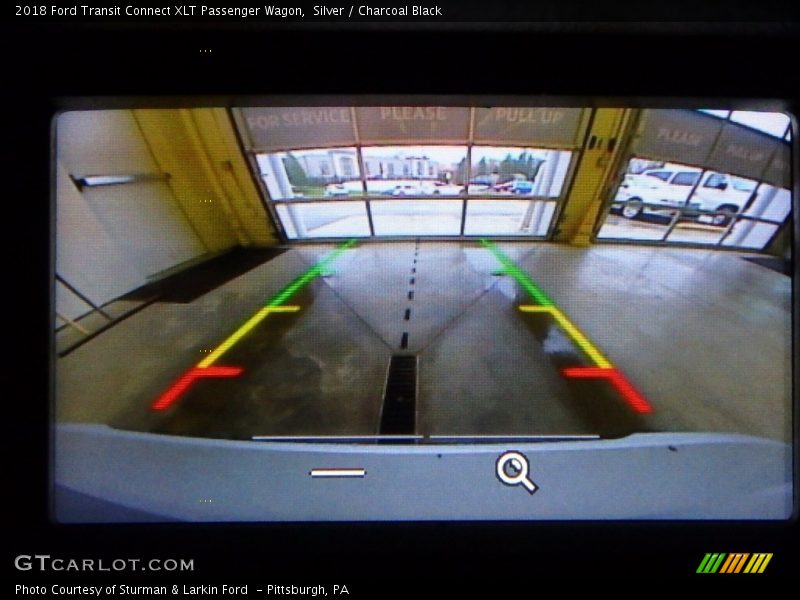 Silver / Charcoal Black 2018 Ford Transit Connect XLT Passenger Wagon