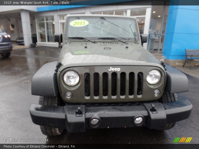 Tank / Black 2015 Jeep Wrangler Sport 4x4