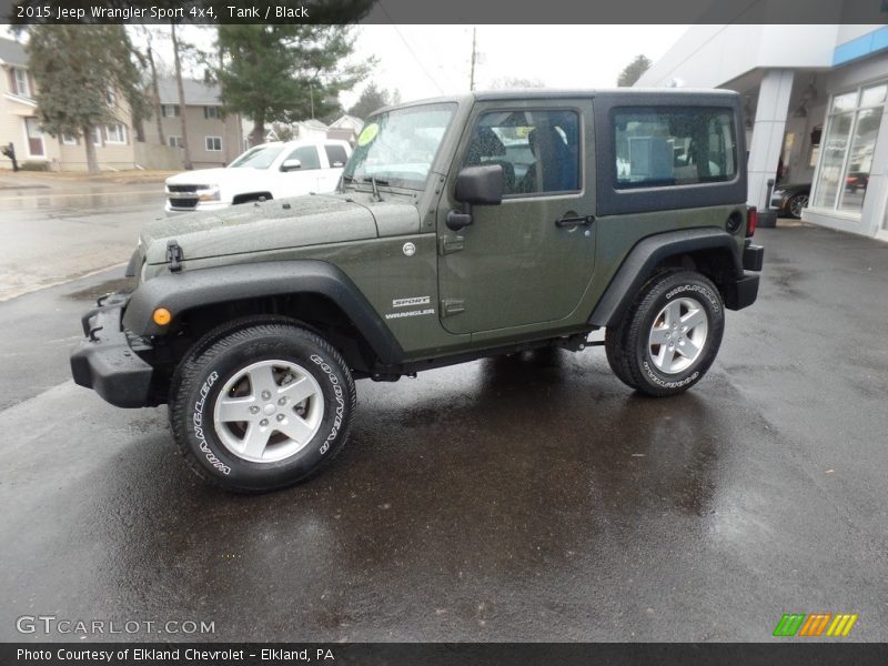 Front 3/4 View of 2015 Wrangler Sport 4x4