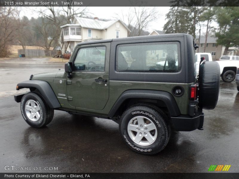 Tank / Black 2015 Jeep Wrangler Sport 4x4