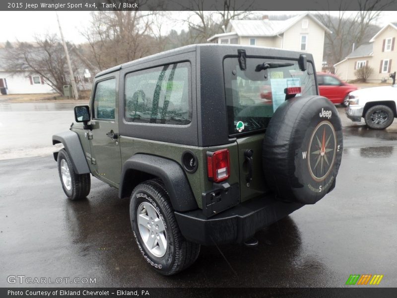 Tank / Black 2015 Jeep Wrangler Sport 4x4
